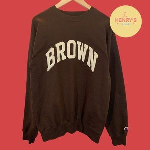 Champion | Shirts | Champion Brown University Sweatshirt | Poshmark